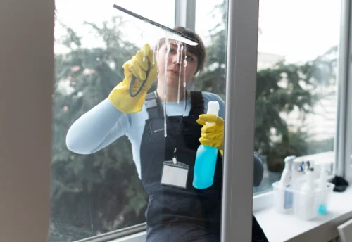 Nettoyage de vitres intérieures et extérieures à Montboucher